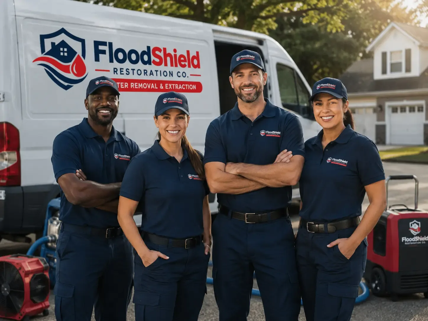Flood Damage Restoration company in Partlow, VA